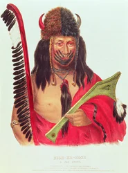 Kish-ke-kosh, un Brave Renard, 1838-44